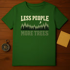 Less People More Trees Nature Lover Graphic product type