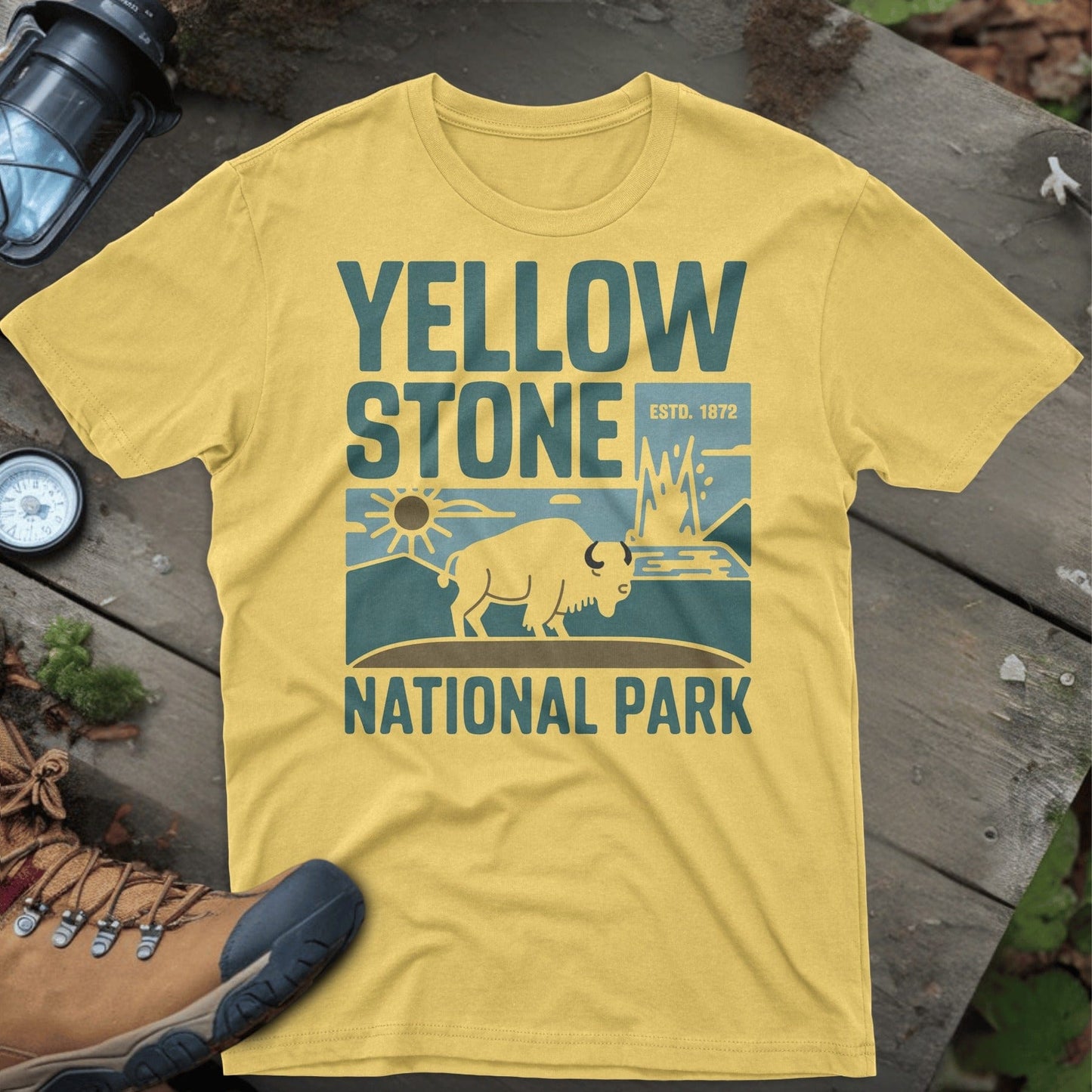 Yellowstone National Park Graphic T-Shirt product