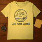 Still Plays Outside Mountain Graphic T-shirt