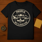People Not a Huge Fan Outdoor Adventure Graphic Shirt