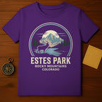 Estes Park Rocky Mountains Colorado Elk Nature Design T-Shirt product type