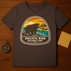 Pacific Rim National Park B.C. Bear Sunset Graphic product type

Pacific Rim National Park, British Columbia, Bear Graphic Tee, Nature Lover Gift, Outdoor Adventure, National Park Series, Wildlife Design, Sunset Landscape, Camping Apparel, Hiking T-shirt, Canada Travel, Retro Style Print, Vintage Park Art, Explore BC, Bear Lover, Forest Scene, Coastal Park, Vancouver Island, Souvenir Shirt, Outdoors Enthusiast