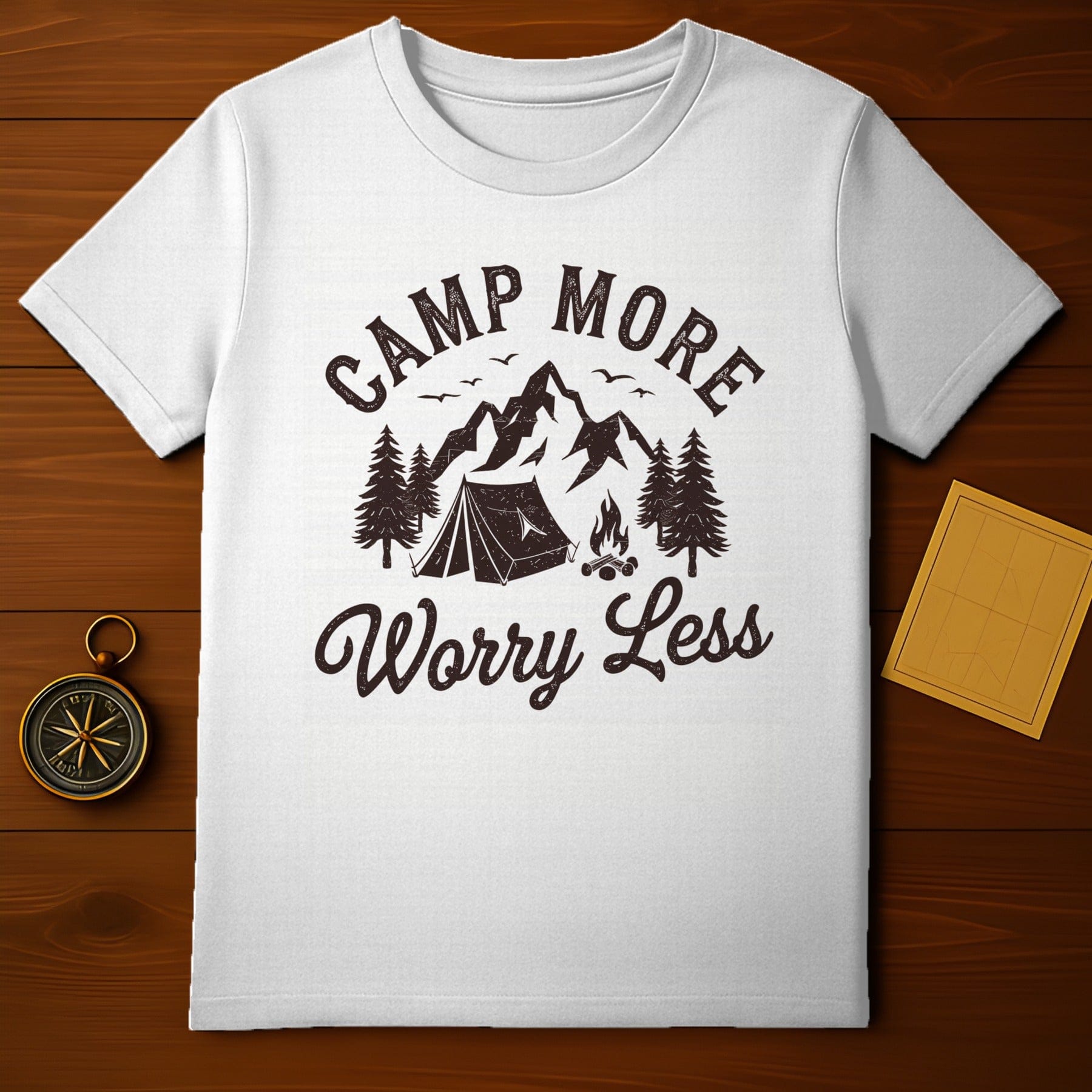 Camp More Worry Less T-Shirt