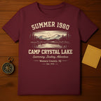 Summer 1980 Camp Crystal Lake Wessex County NJ Shirt
