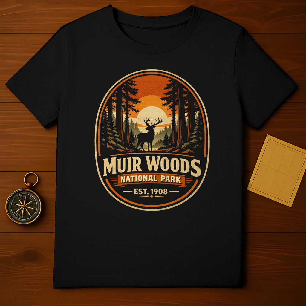 Muir Woods National Park Est 1908 Graphic T-Shirt