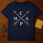 Camp Arrows Graphic Design Tee Shirt