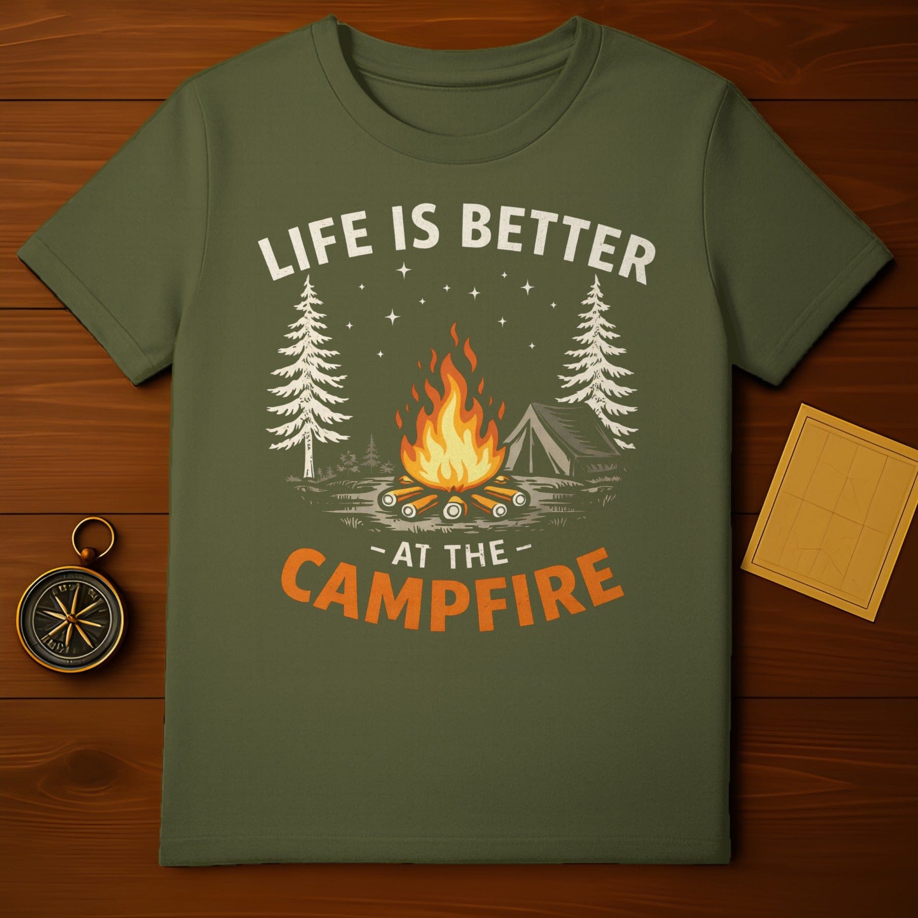 Life Is Better At The Campfire Graphic Tee Product