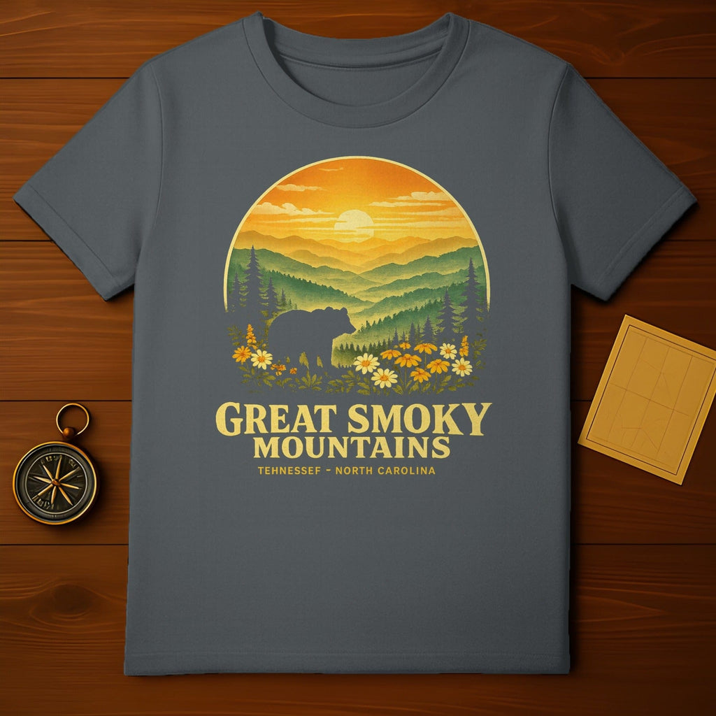 Great Smoky Mountains Tennessee North Carolina T-Shirt