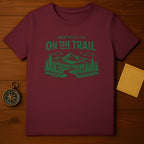 Mentally I'm On The Trail Mountain Adventure T-Shirt