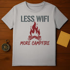 Less Wifi More Campfire Graphic T-shirt