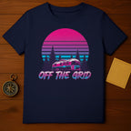 Off The Grid Retro Camper Graphic T-Shirt