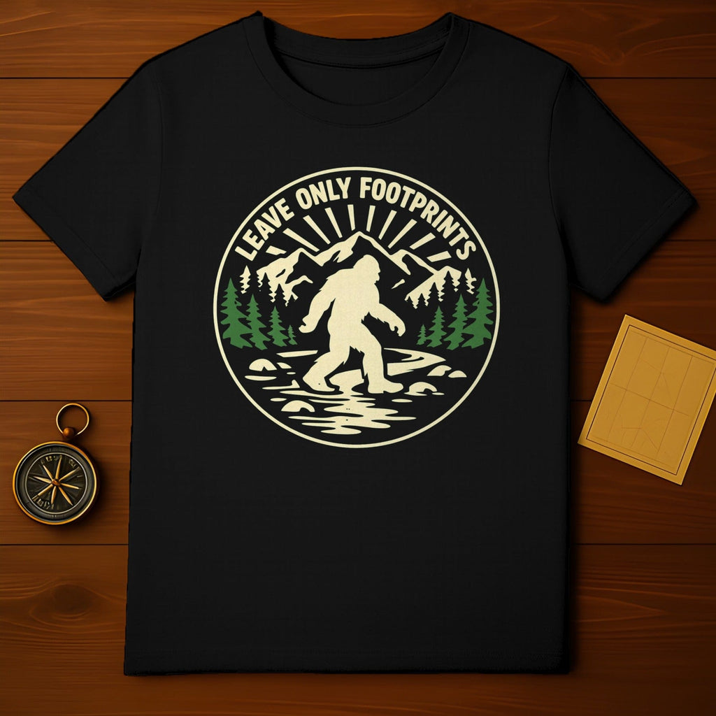 LEAVE ONLY FOOTPRINTS Bigfoot Sasquatch Nature Outdoors Hiking product type
Bigfoot
Sasquatch
Footprints
Leave Only Footprints
Nature
Outdoors
Hiking
Camping
Mountains
Forest
Wilderness
Cryptid
Mythical Creature
Outdoor Adventure
Conservation
Eco Friendly
Explore
Adventure
Travel
Outdoorsy