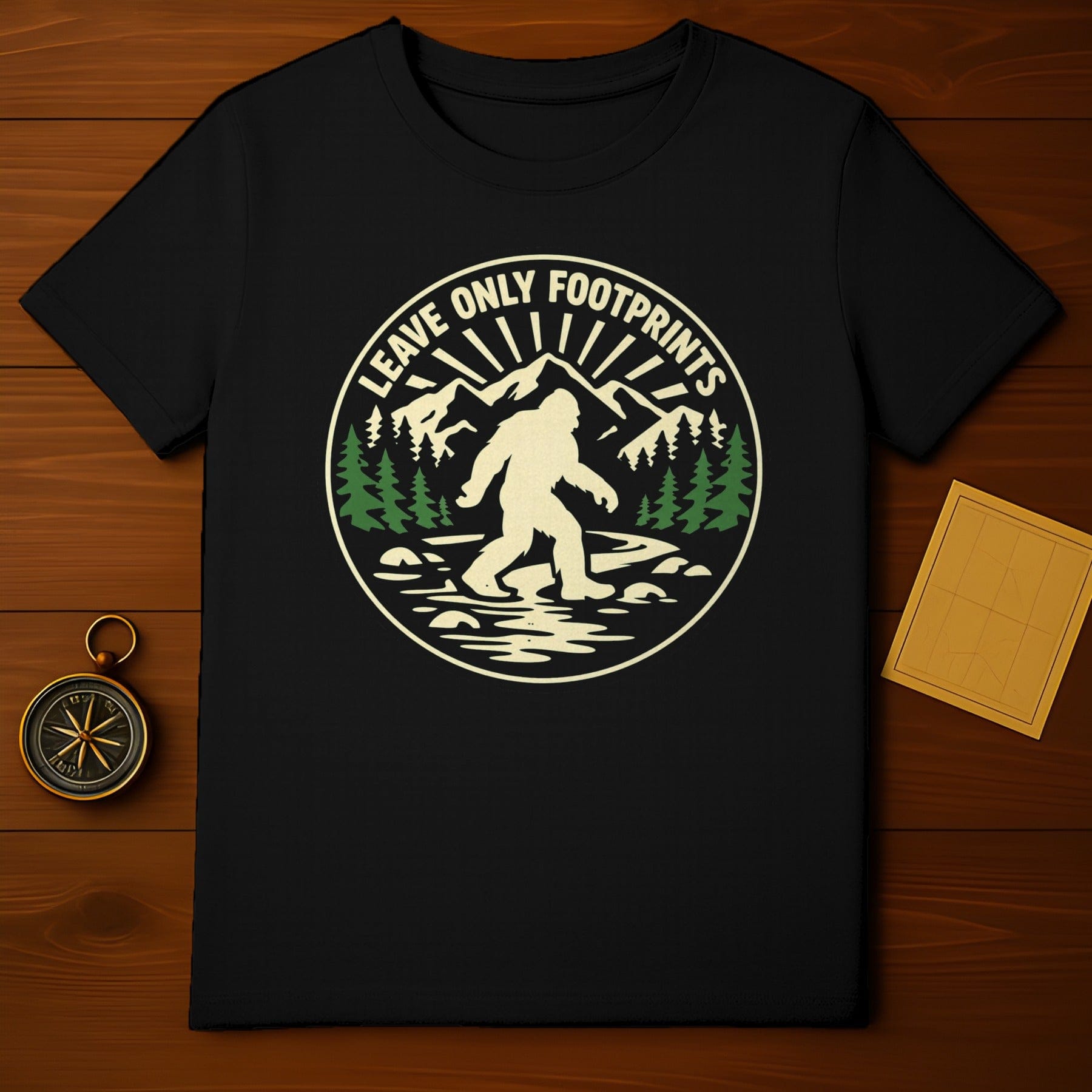 LEAVE ONLY FOOTPRINTS Bigfoot Sasquatch Nature Outdoors Hiking product type
Bigfoot
Sasquatch
Footprints
Leave Only Footprints
Nature
Outdoors
Hiking
Camping
Mountains
Forest
Wilderness
Cryptid
Mythical Creature
Outdoor Adventure
Conservation
Eco Friendly
Explore
Adventure
Travel
Outdoorsy
