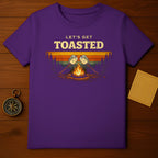 Let's Get Toasted Campfire Graphic T-Shirt