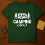 Camping Crew Graphic Tee for Outdoor Enthusiasts