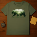 Preserve & Protect Bear Forest Graphic T-Shirt