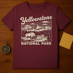 Yellowstone National Park Graphic T-Shirt