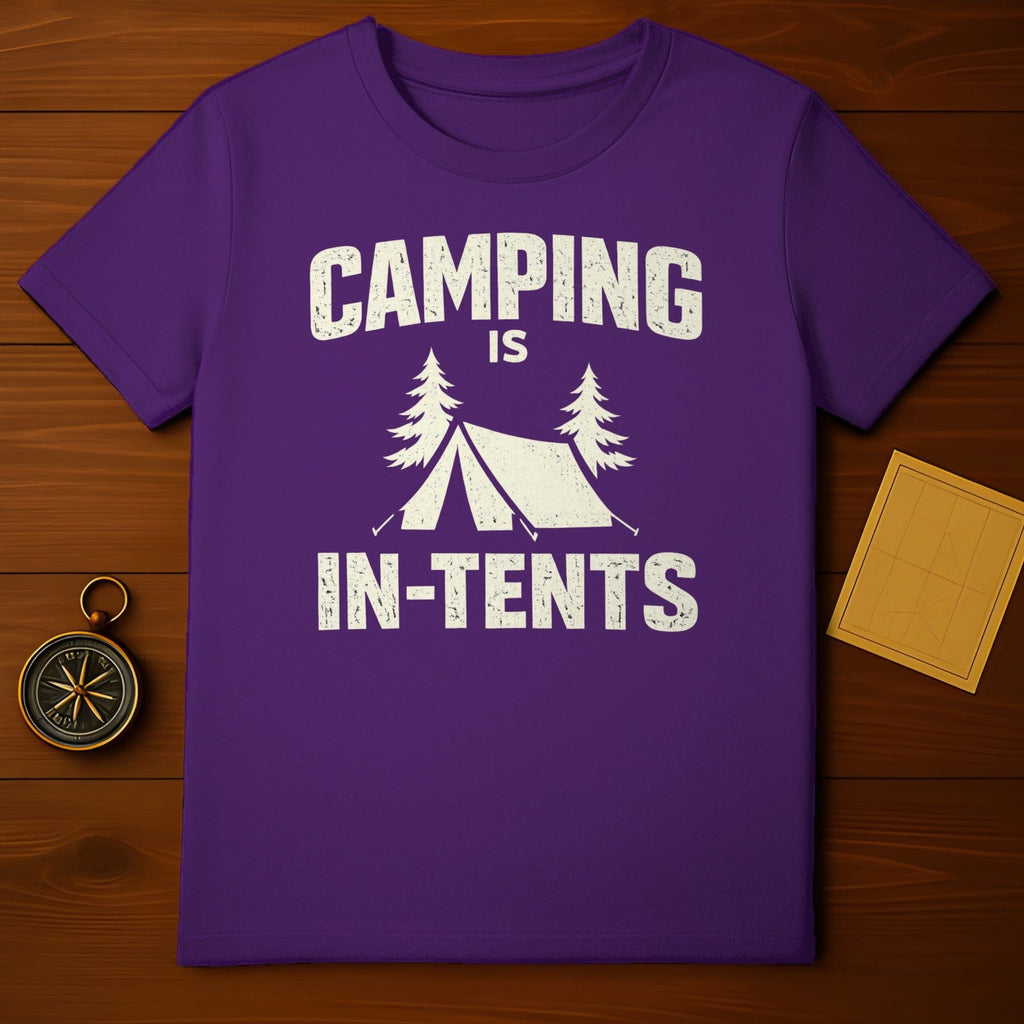 Camping Is In-Tents Humorous Outdoor Adventure T-Shirt product type