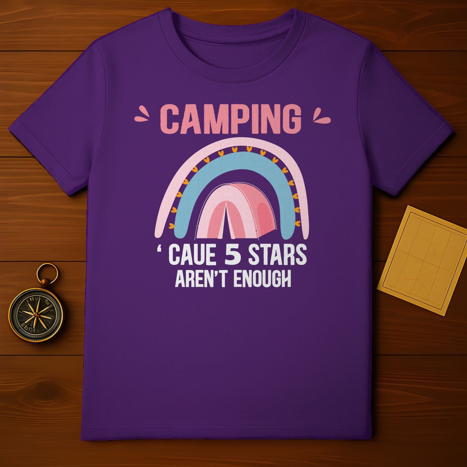 Camping 5 Stars T-Shirt
