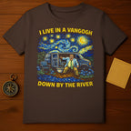 I Live in a Van Gogh Down by the River T-shirt
