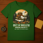 Out of Breath Hiking Society Graphic T-Shirt