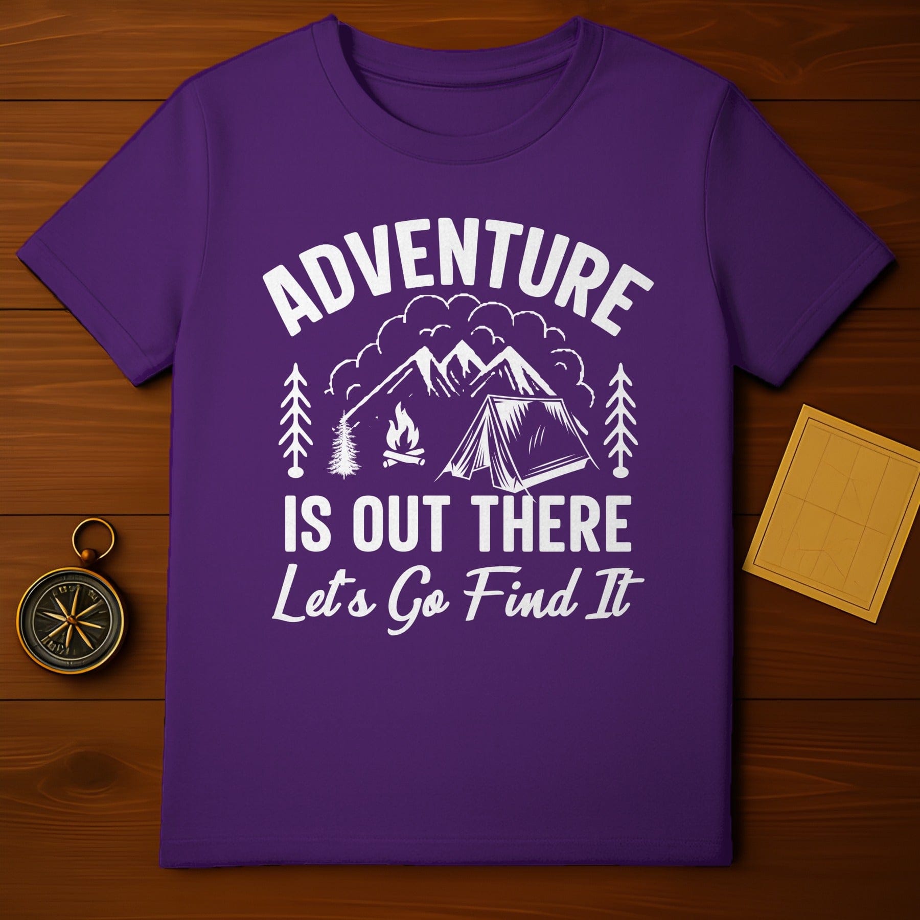 Adventure Is Out There Let's Go Find It Shirt