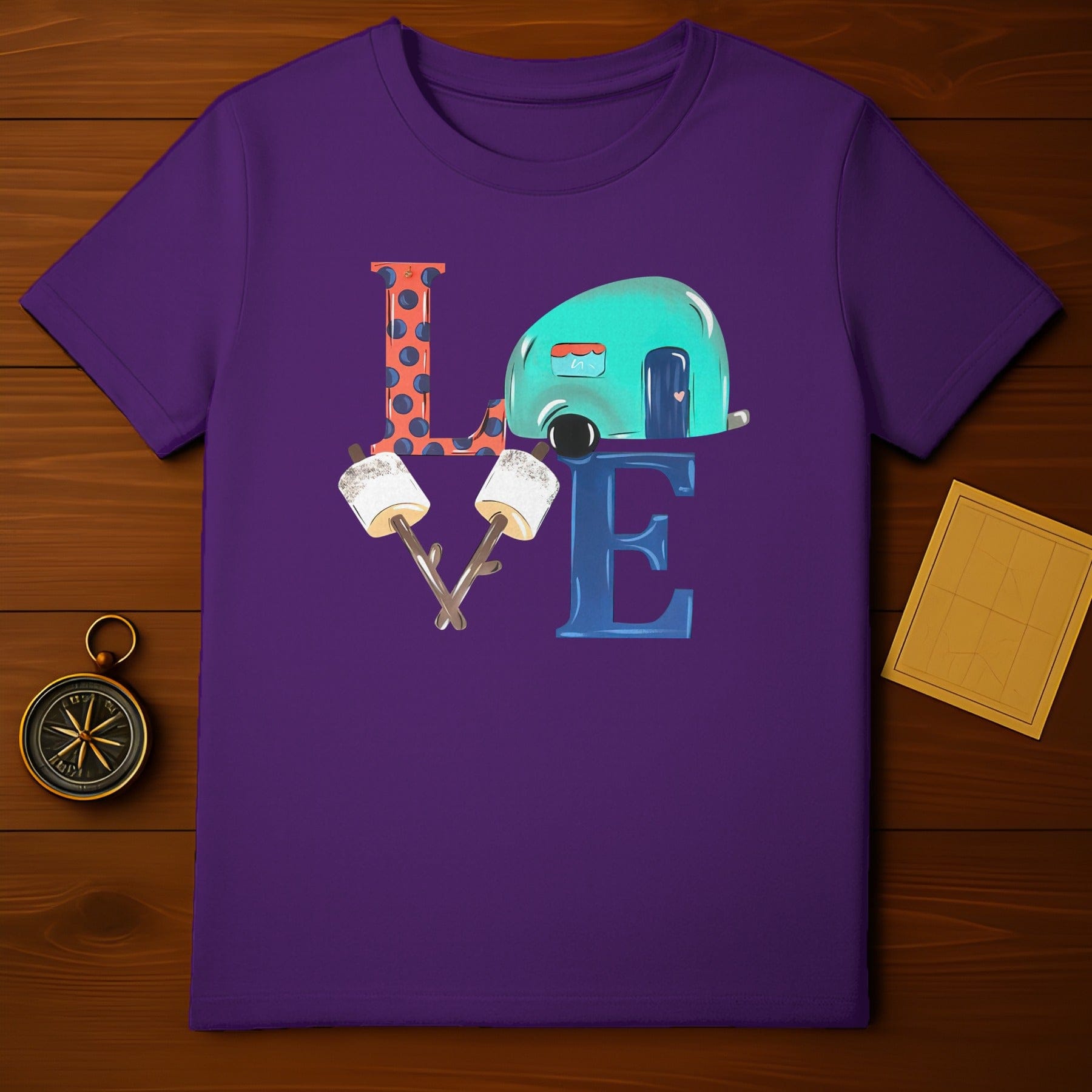 Retro Camper Love T-Shirt