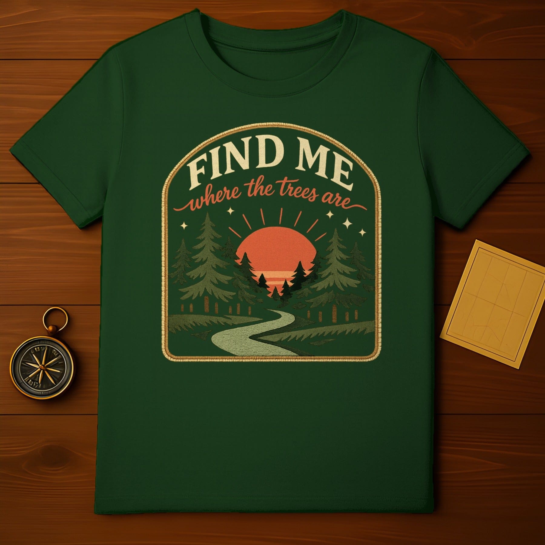 FIND ME where the trees are Adventure Wilderness Exploration product type