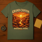 Grand Canyon National Park Sunset Graphic T-Shirt
