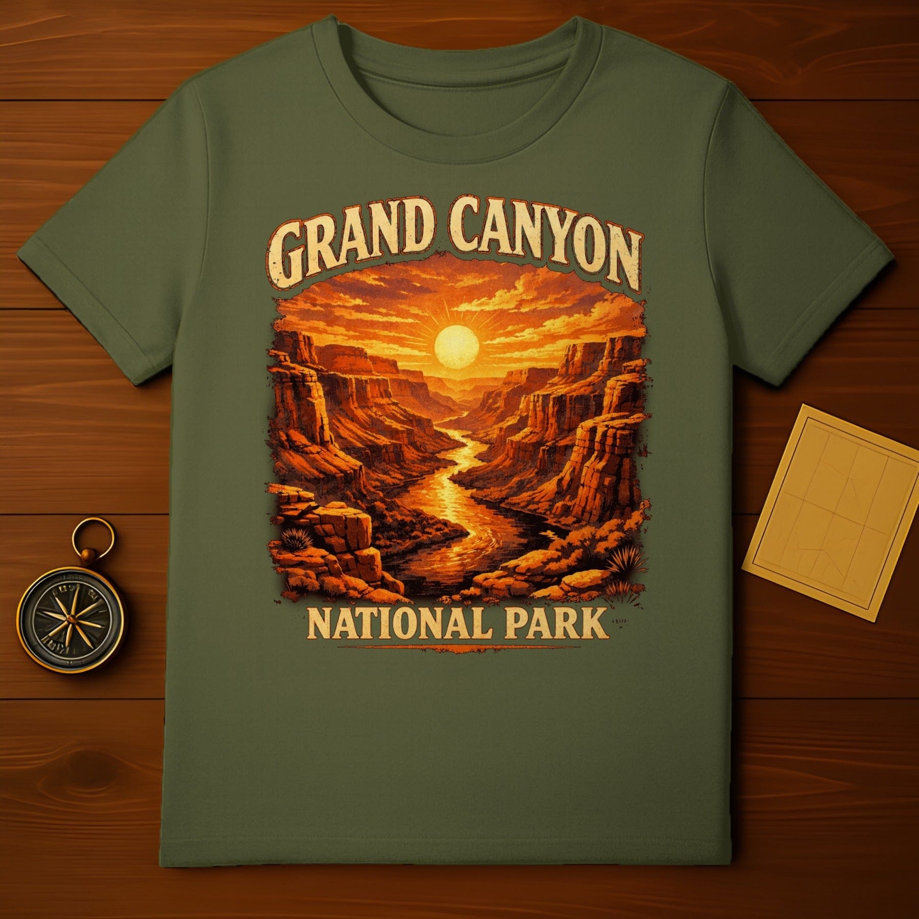 Grand Canyon National Park Sunset Graphic T-Shirt