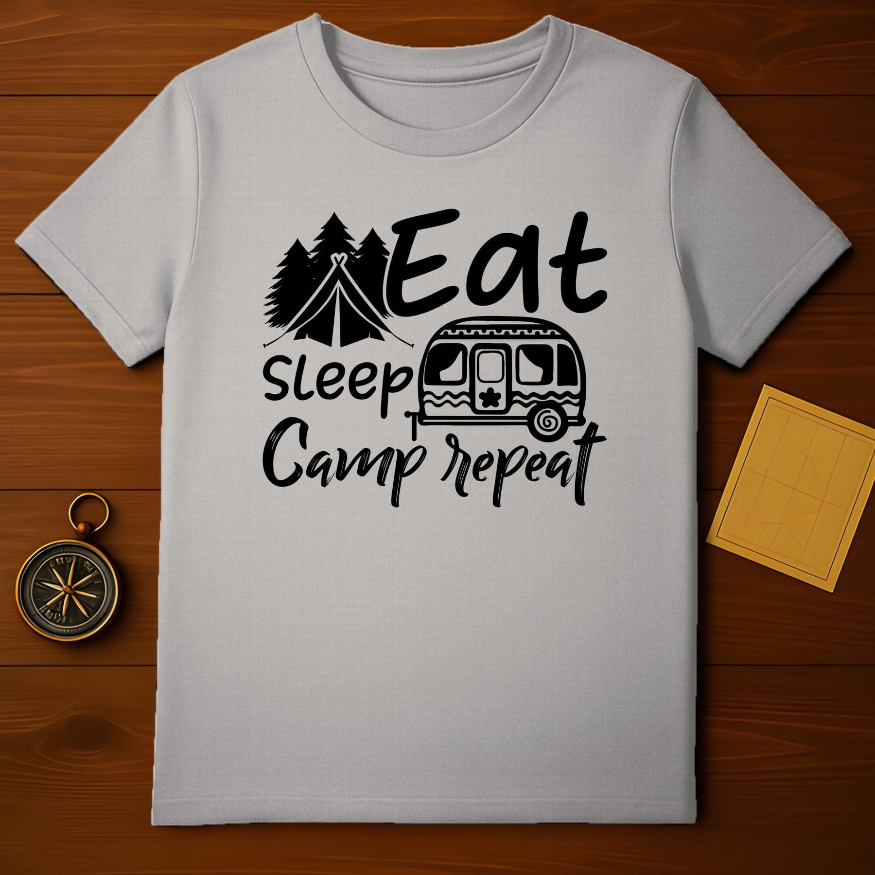Eat Sleep Camp T-Shirt