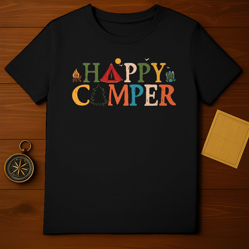 Retro Happy Camper T-Shirt