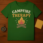 Campfire Therapy Graphic Design Outdoor Enthusiast product type