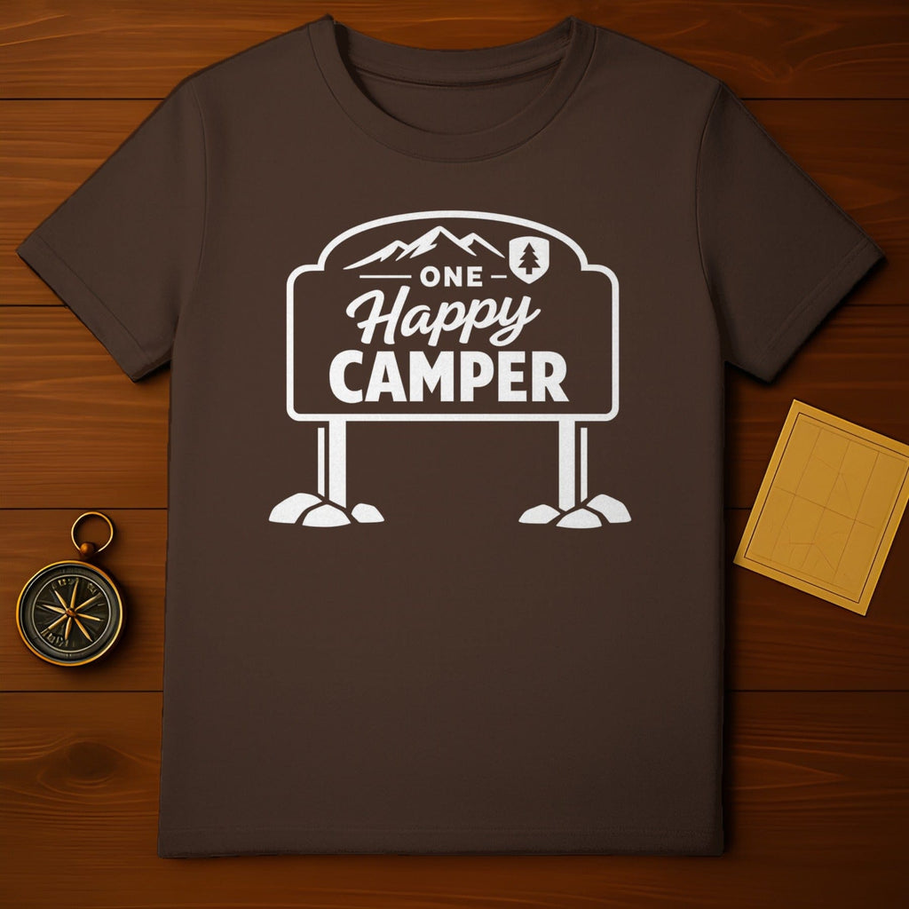 ONE Happy CAMPER Camping Adventure T-shirt product type
Camping
Happy Camper
Outdoors
Nature
Adventure
Mountains
Forest
Tree
Hike
Explore
Travel
Camp Life
Wildlife
Graphic Tee
Apparel
Gift Idea
Summer
Vacation
Recreation
Wilderness