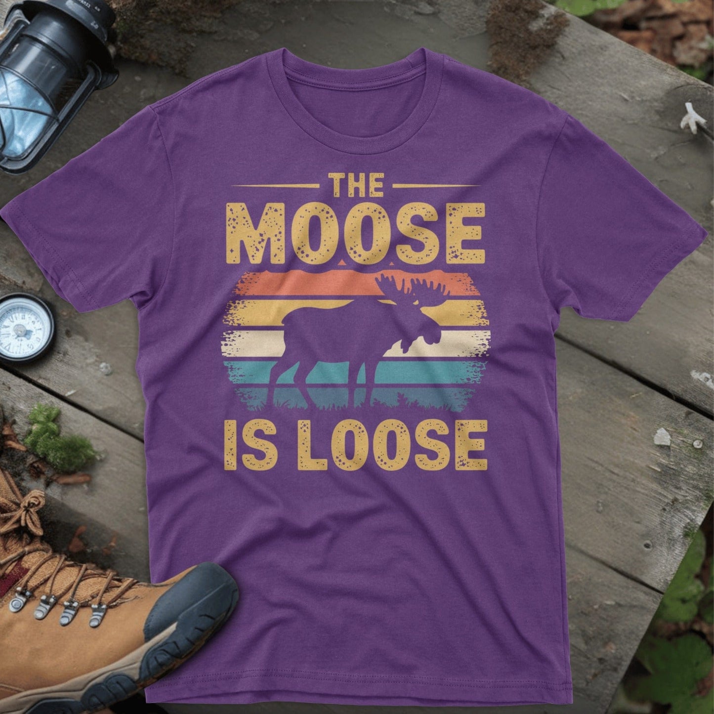 The Moose Is Loose Graphic Printed T-Shirt product