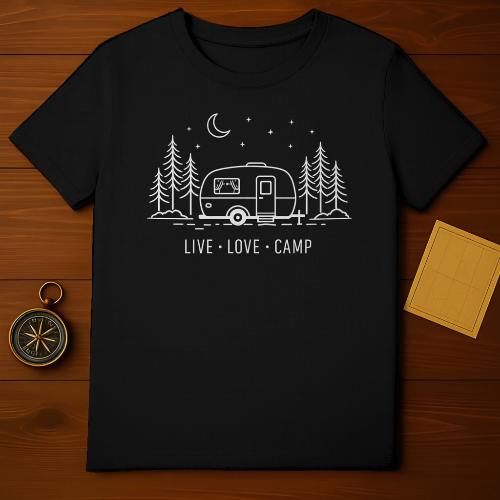 Camper trailer design Live Love Camp starry night product type