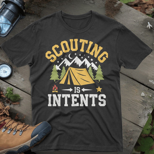 Scouting Is Intents Graphic Outdoor Camping product