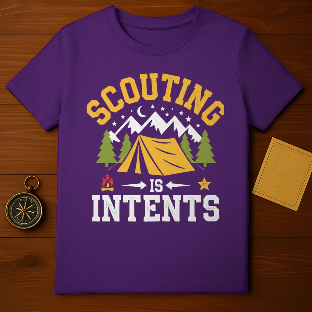 Scout In Tents T-Shirt