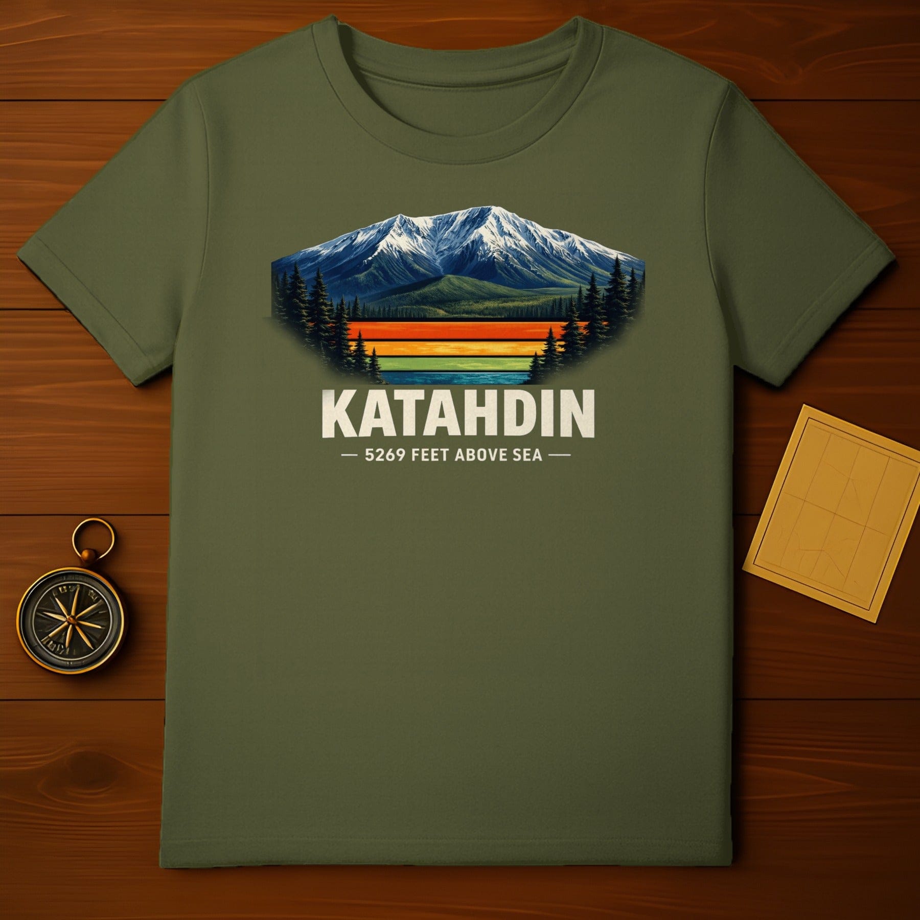 KATAHDIN 5269 FEET ABOVE SEA Mountain Design product type