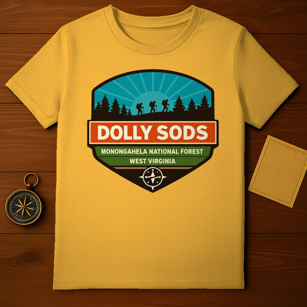 Dolly Sods Monongahela Forest West Virginia Hiking t-shirt product type