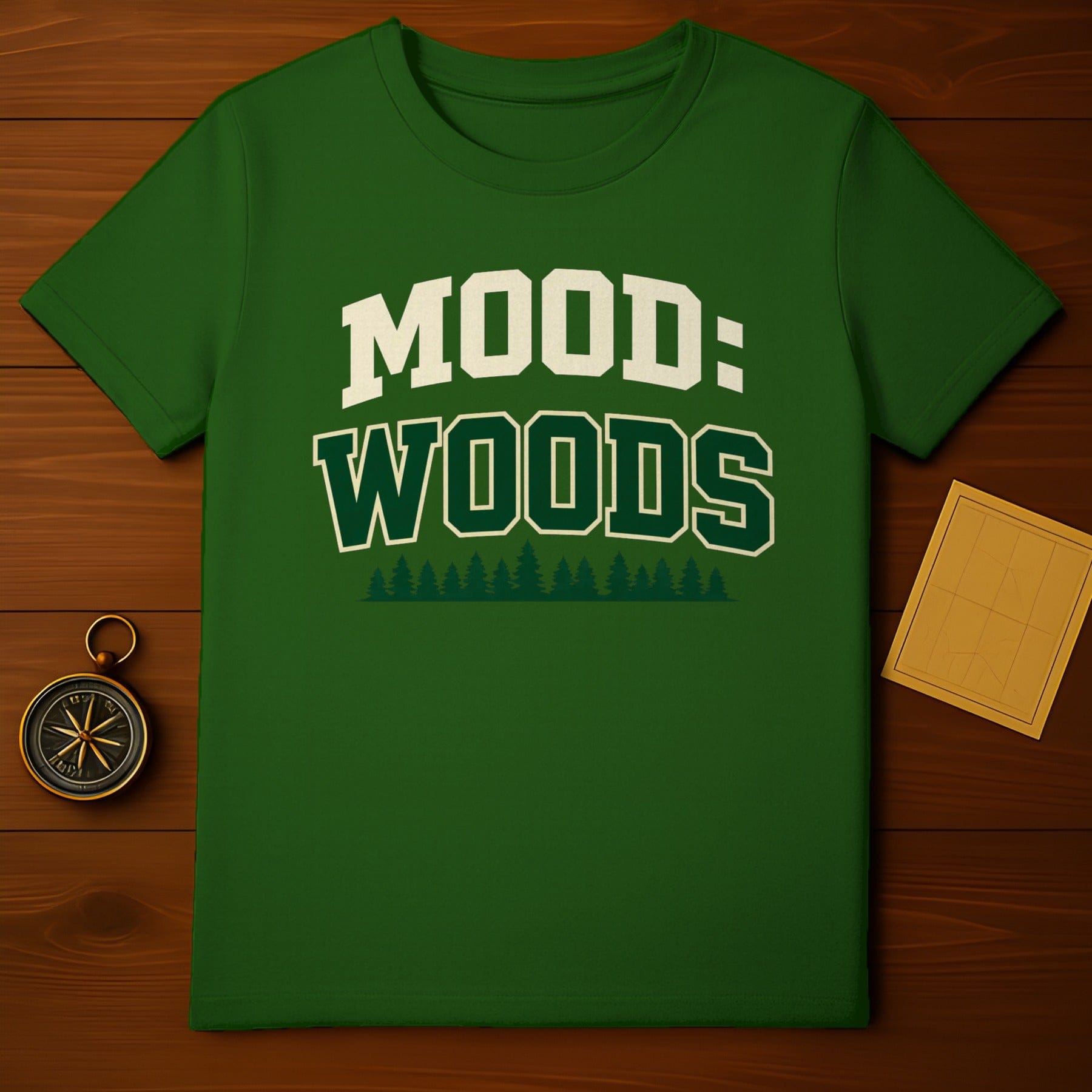 Green Forest Adventure MOOD: WOODS T-Shirt product type