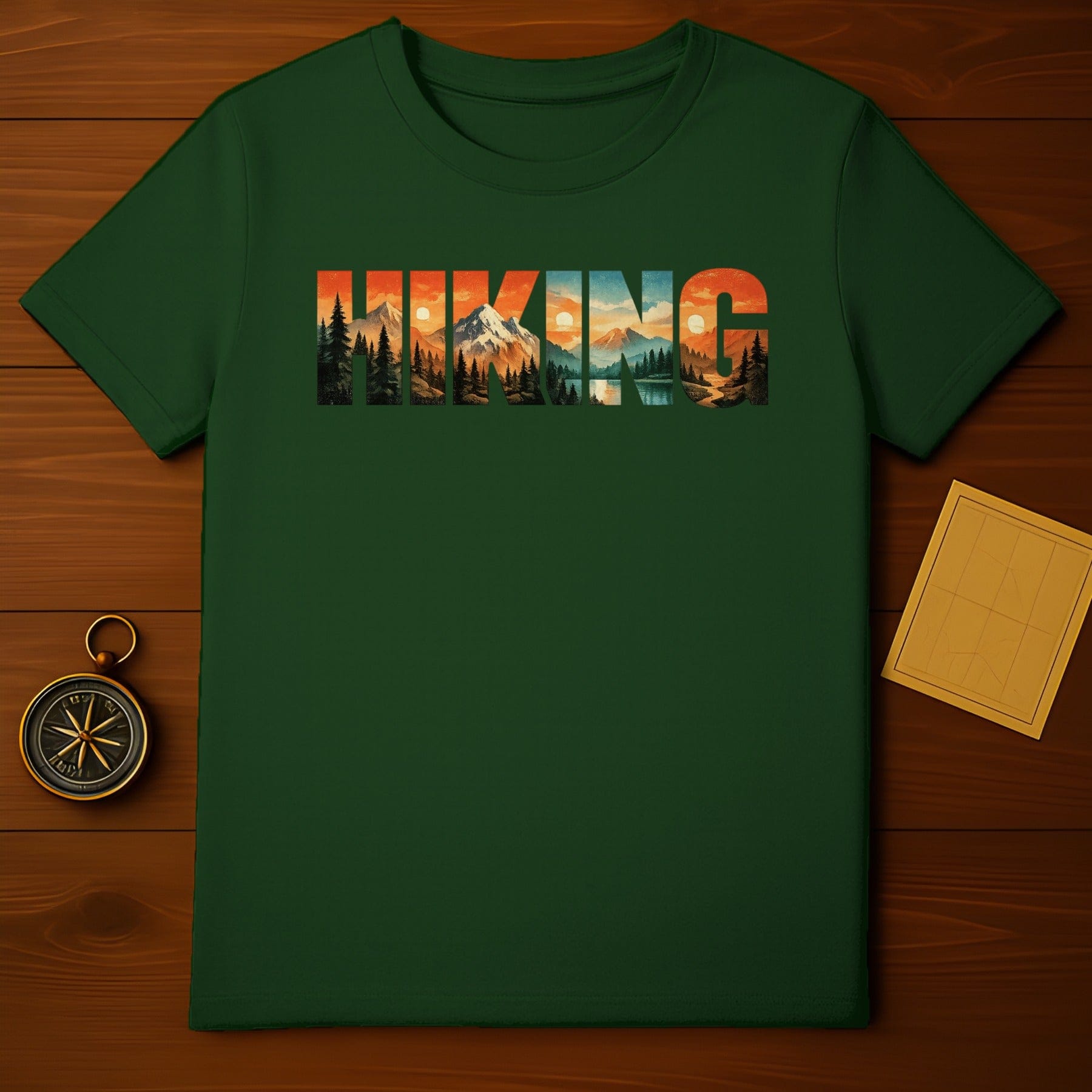 Scenic Hiking Adventure Graphic Shirt