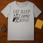 Eat Sleep Camp Repeat T-Shirt