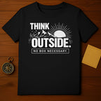 Think Outside No Box Necessary Graphic Shirt
