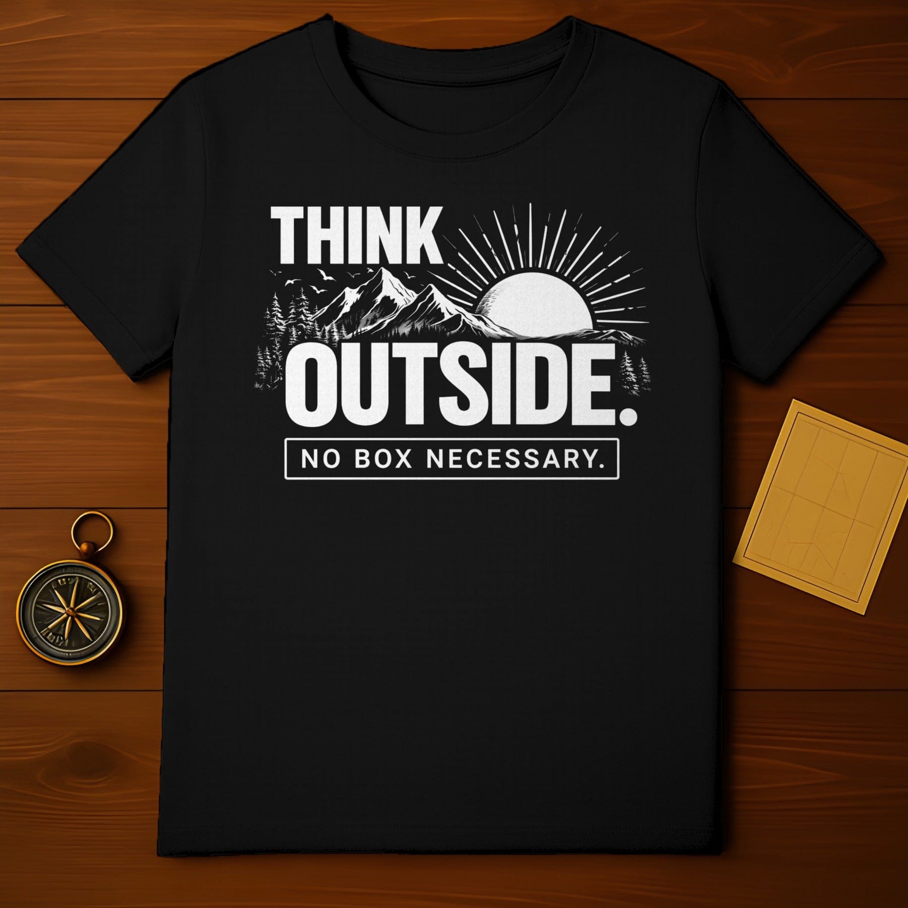 Think Outside No Box Necessary Graphic Shirt