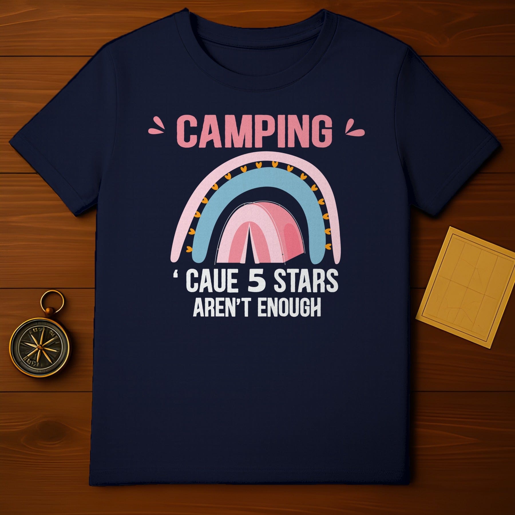 Camping 5 Stars T-Shirt