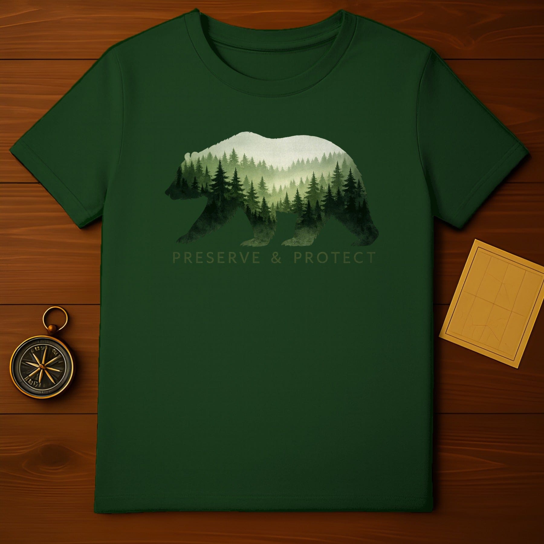 Preserve and Protect Bear Forest T-Shirt