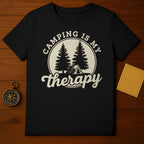 Camping Is My Therapy T-shirt Outdoor Enthusiast Shirt