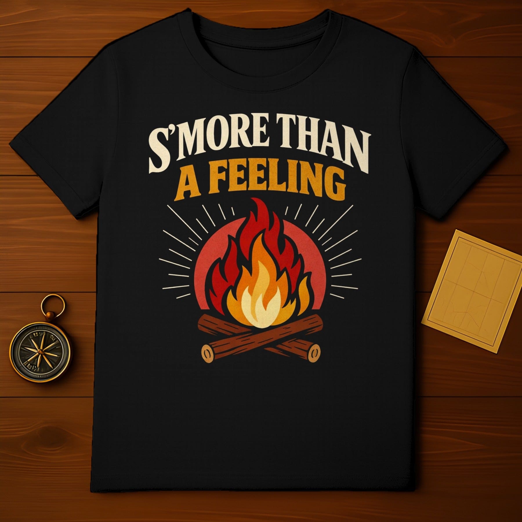 S'MORE THAN A FEELING Campfire Fun S'mores Graphic product type
