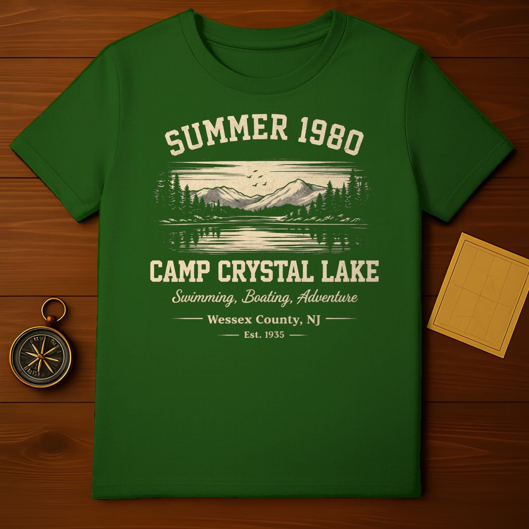 Summer 1980 Camp Crystal Lake Adventure T-Shirt